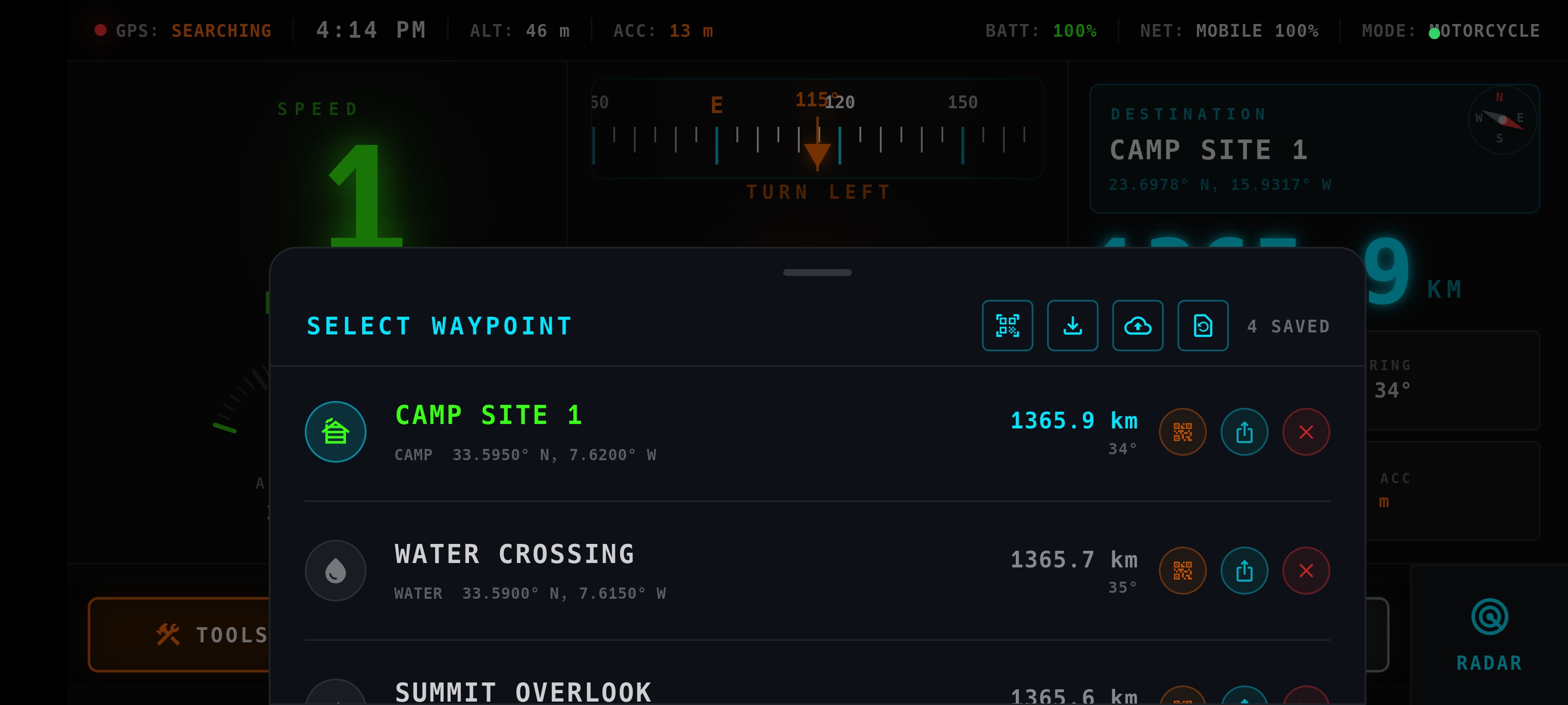 GPX Waypoints